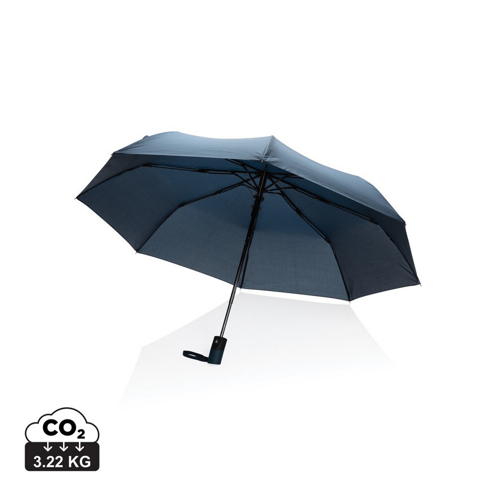 Gadżet reklamowy - Mały parasol automatyczny 21" AWARE™ RPET