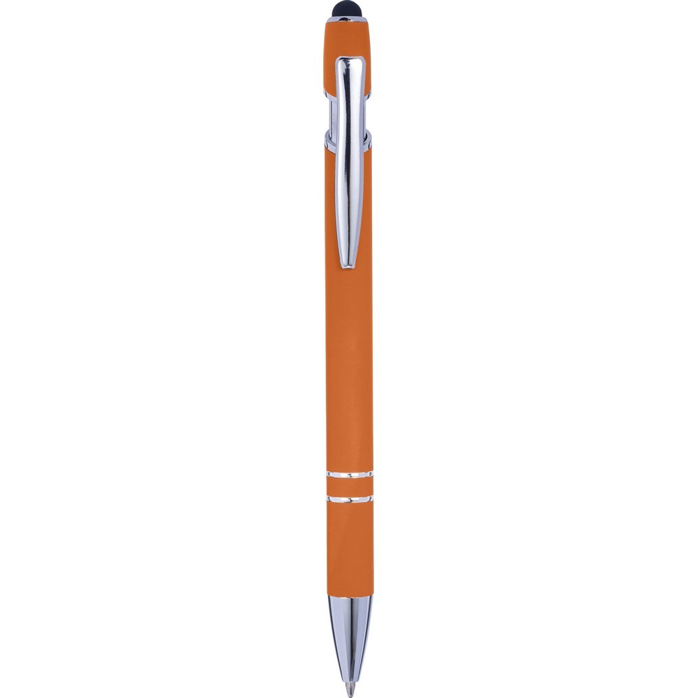 Długopis, touch pen Pomarańczowy V1917-07 