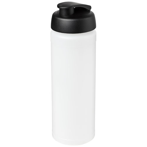 Bidon Baseline® Plus o pojemności 750 ml z wieczkiem zaciskowym i uchwytem Przezroczysty-Czarny 21007415 
