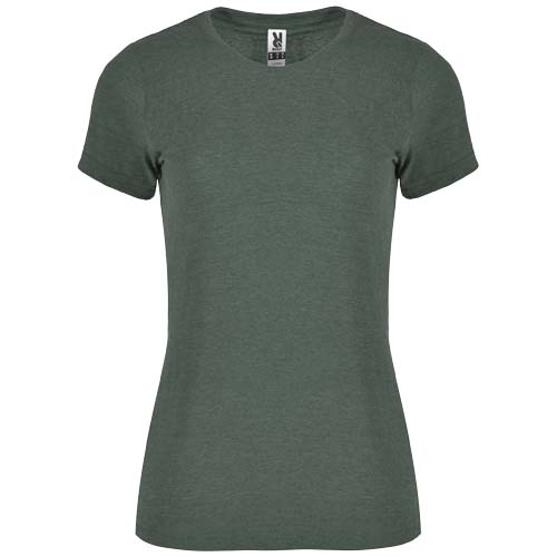 Fox koszulka damska z krótkim rękawem Heather Bottle Green R66615A5 