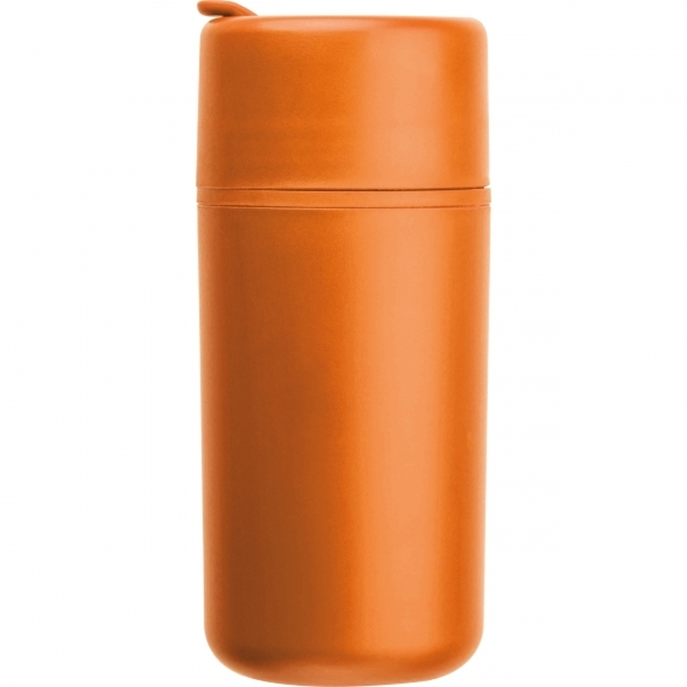 Kubek z podwójnymi ściankami GENOA 500 ml Pomarańczowy 535410 (2)