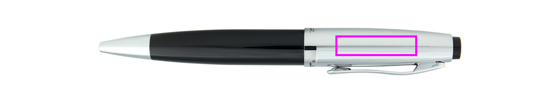 Długopis, lewy bok