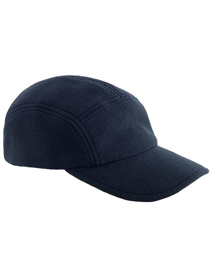 Czapka 5-panelowa z polaru z recyklingu French Navy CB254R-1398392 