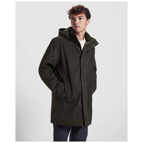 Dome - kurtka typu parka, ocieplana, unisex Zielony dymny R6704F40 (4)