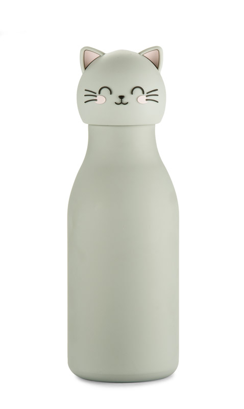 Butelka termiczna ANIMI - Dinozaur 400 ml Szary 16262-14 (3)