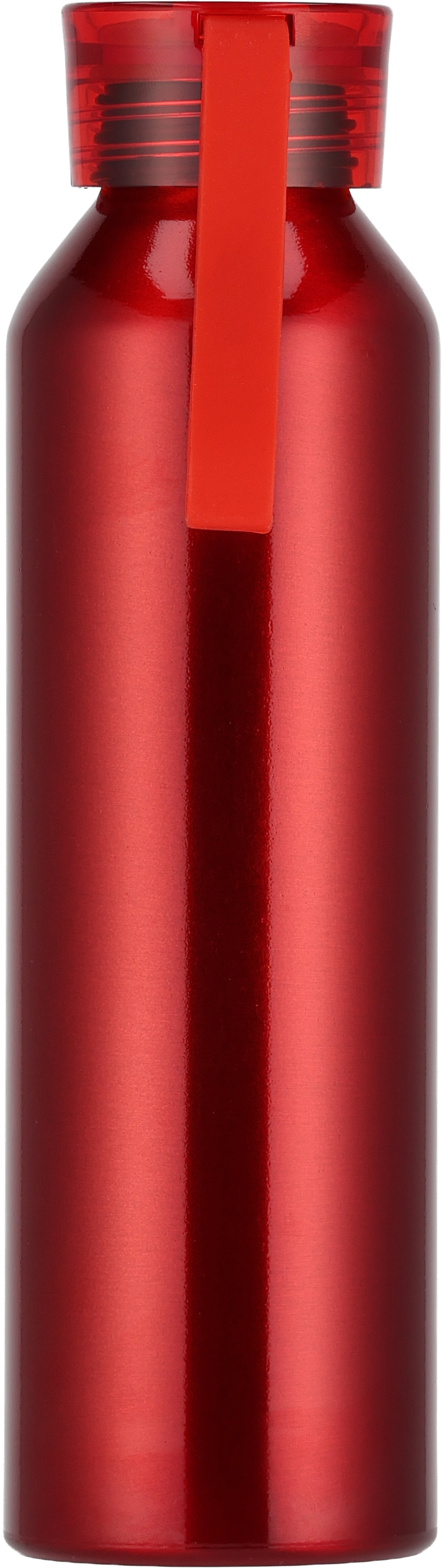 Butelka z aluminium z recyklingu CORK 600 ml Czerwony 424705 (1)