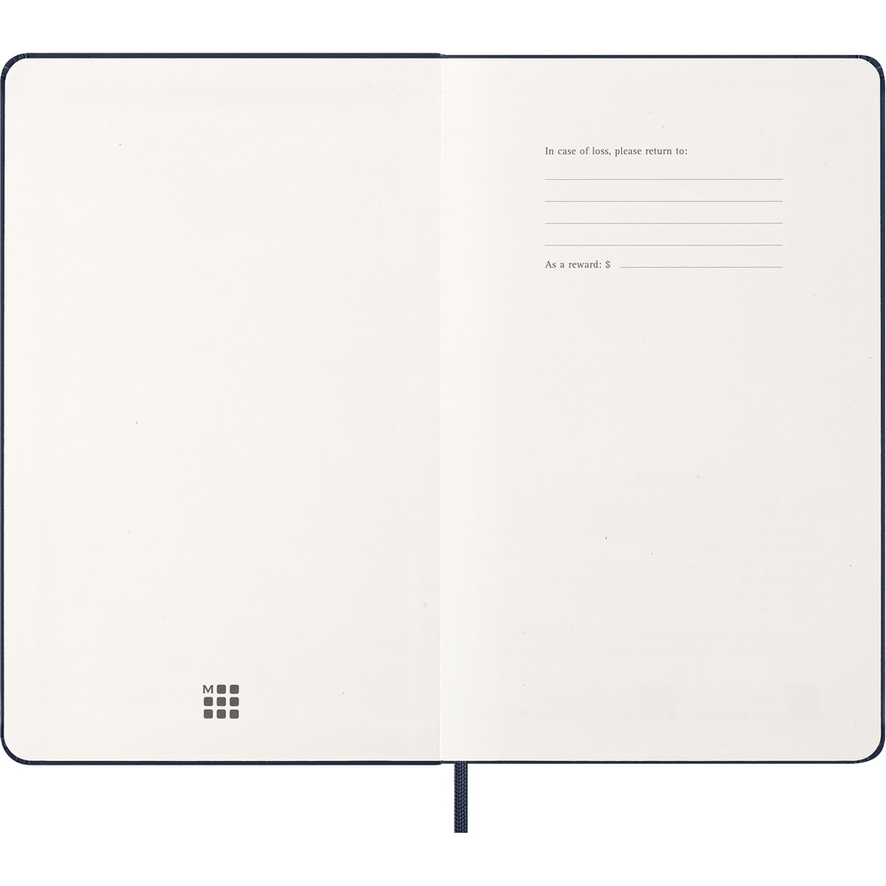 Kalendarz MOLESKINE Ciemnoniebieski VM399-27/2027 (1)