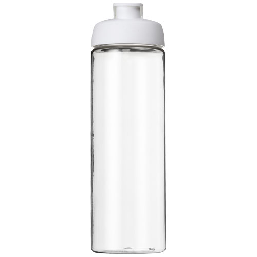 Bidon H2O Vibe o pojemności 850 ml z otwieranym wieczkiem Przezroczysty-Biały 21009401 (2)