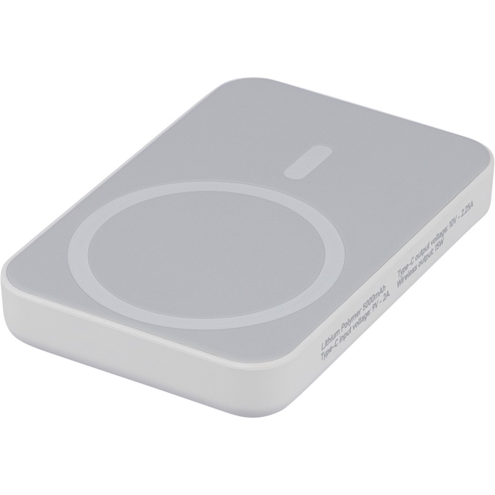 Bezprzewodowy Power Bank 5000 mAh Biały VB101-02 (6)