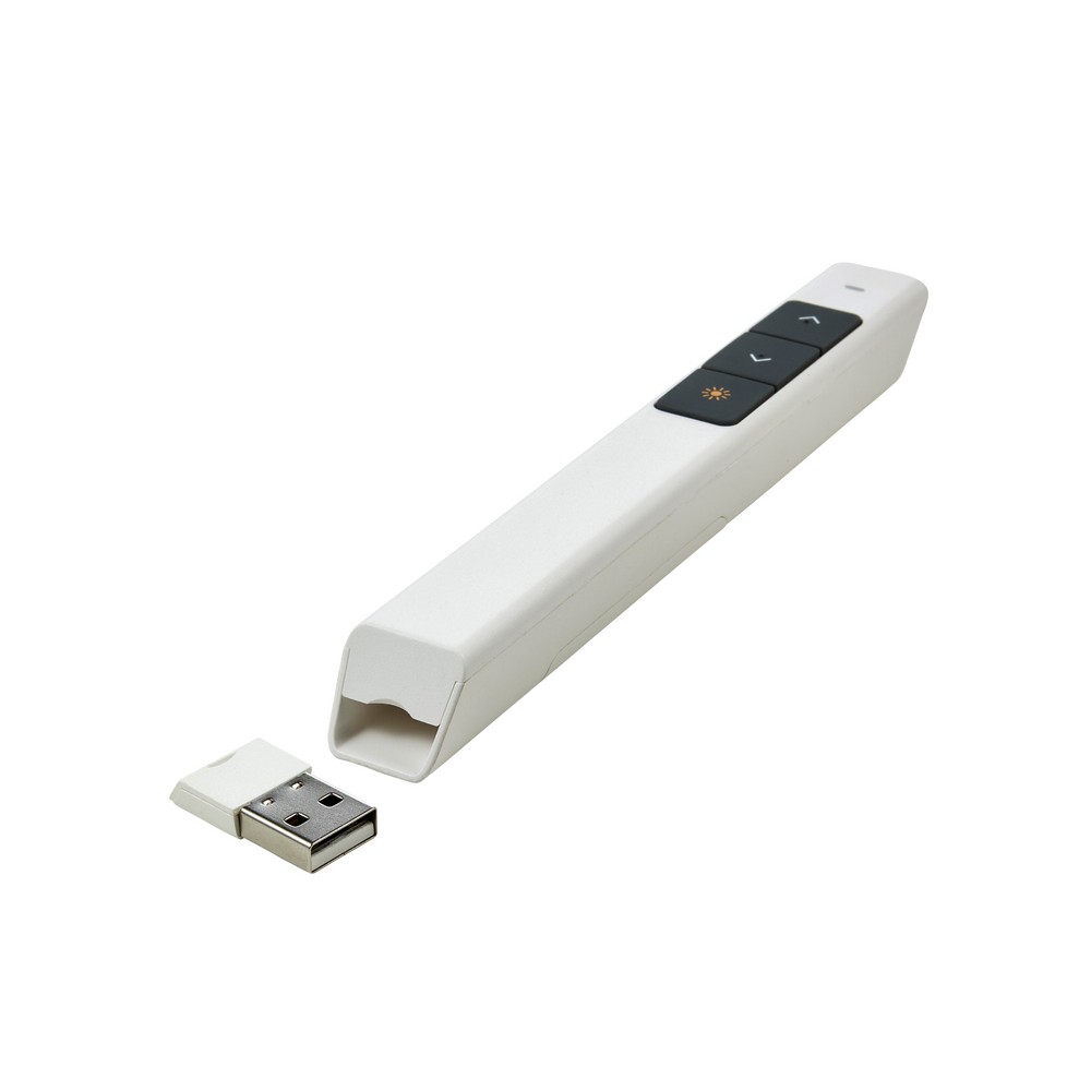 Wskaźnik laserowy USB Biały V3888-02 (7)