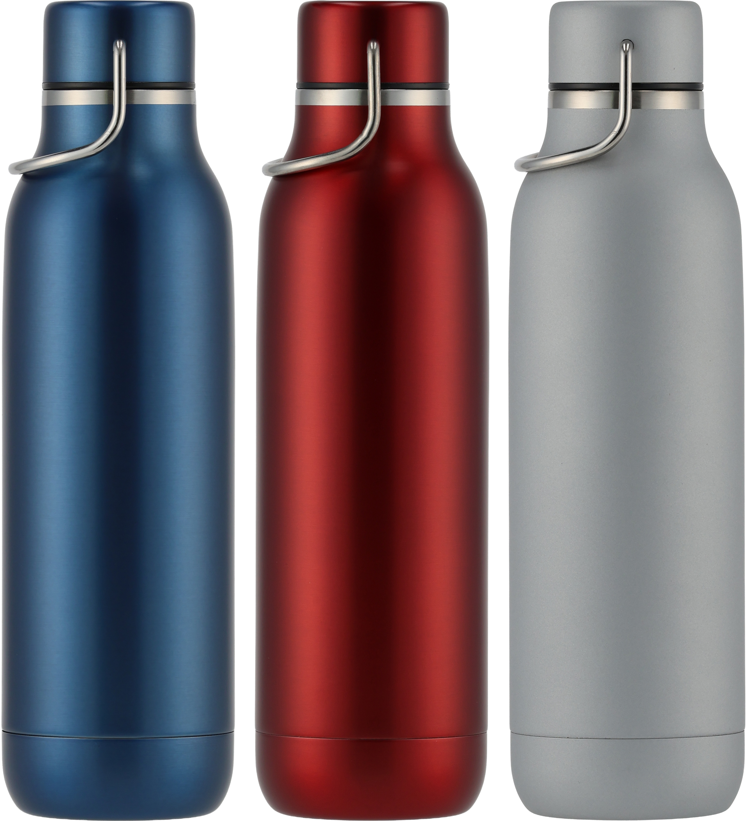 Butelka stalowa BORGHOLM 600 ml Niebieski 533104 (12)