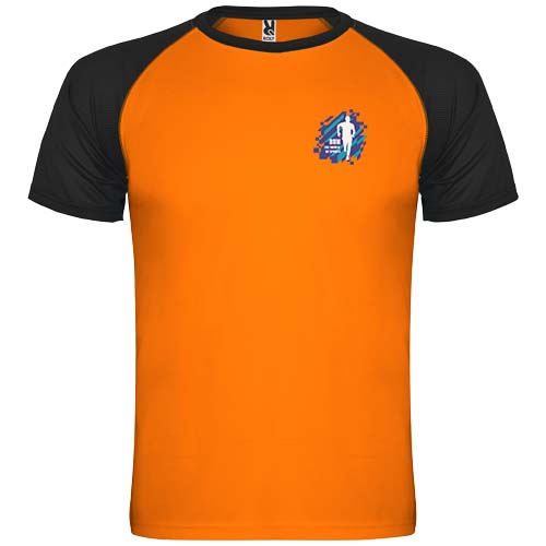 Indianapolis sportowa koszulka unisex z krótkim rękawem Fluor Orange R66509A1 (1)