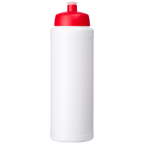 Bidon Baseline® Plus o pojemności 750 ml z wieczkiem sportowym Biały-Czerwony 21069003 (2)