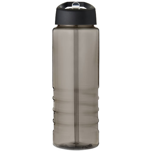 H2O Active® Eco Treble bidon z pokrywką z tutką o pojemności 750 ml  Węgiel drzewny-Czarny 21048200 (2)
