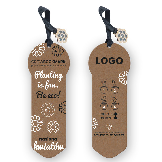 Gadżet reklamowy - 50x GrowBookmark