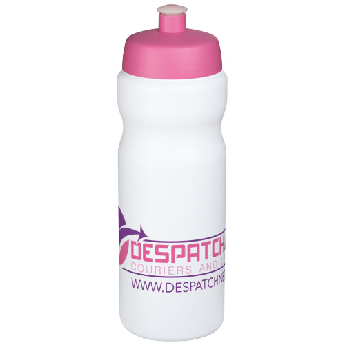 Bidon Baseline® Plus o pojemności 650 ml Biały-Różowy 21068408 (1)