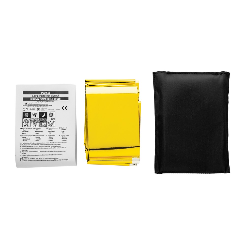 Koc ratunkowy, termoizolacyjny VINGA Solra Black P239.5501 (2)