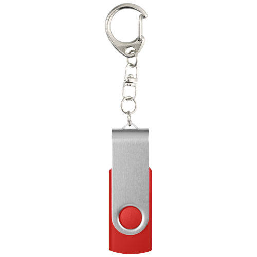 Rotate pendrive wyposażony w interfejs USB 3.0 z łańcuchem do kluczy Jasny czerwony 1Z50792K (3)