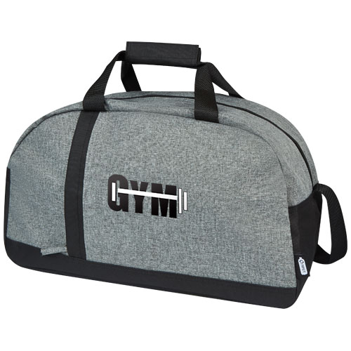 Reclaim torba sportowa, dwukolorowa, z recyklingu, z certyfikatem GRS, 21 l Czarny-Melanż szary 12065690 (1)
