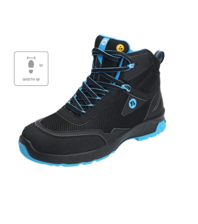 Buty do kostki unisex MB81 - czarny Czarny B81-1079703 