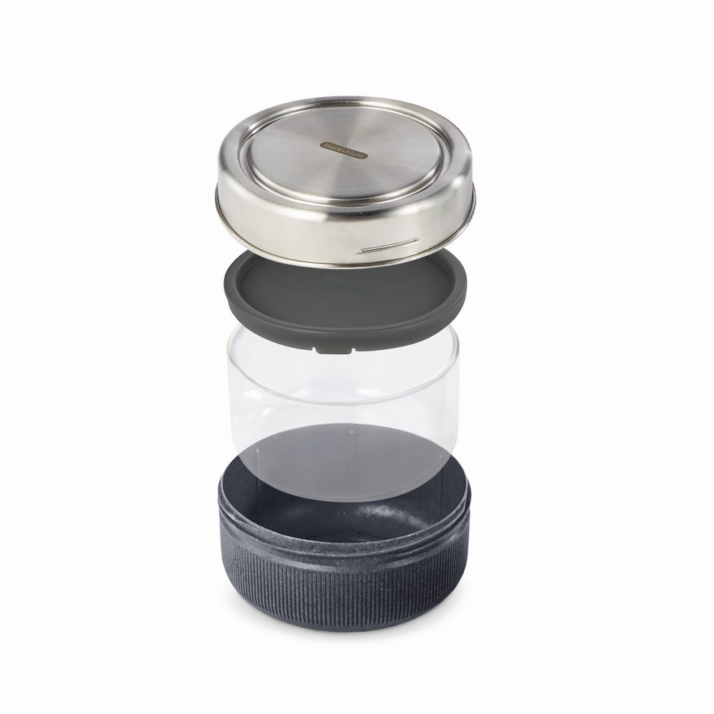 Lunchbox, pudełko śniadaniowe 750 ml Black+Blum Srebrny P439.0402 (2)