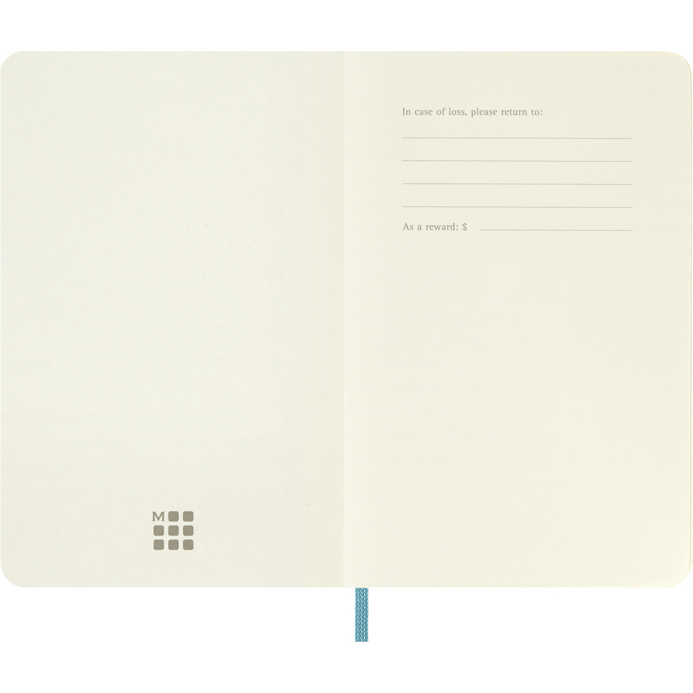 MOLESKINE Notatnik ok. A6 Turkusowy VM205-29 (6)