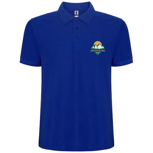 Pegaso Premium dziecięca koszulka polo z krótkim rękawem Niebieski K66094TL (1)