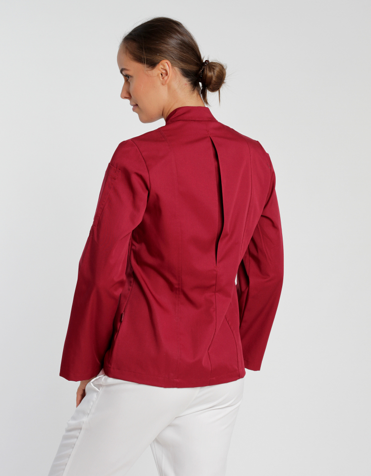 Bluza Kucharska Damska Slim Poliester Bawełna Cherry CGW3105-487841 (2)