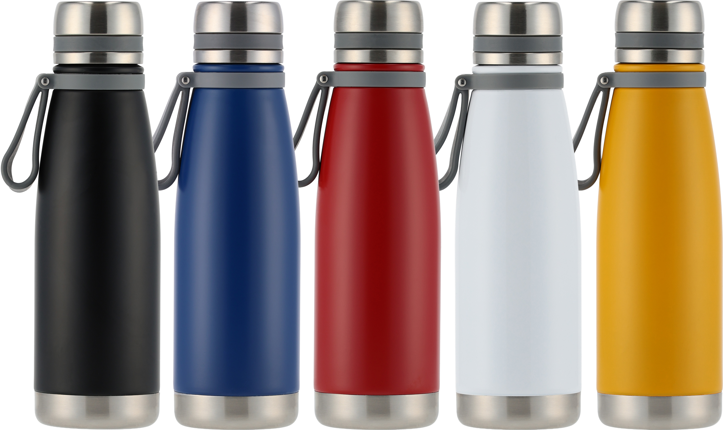 Butelka termiczna stalowa Pierre Cardin 650 ml Czerwony B9000501IP305 (13)