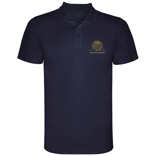 Monzha sportowa koszulka męska polo z krótkim rękawem Navy Blue R04041R1 (1)