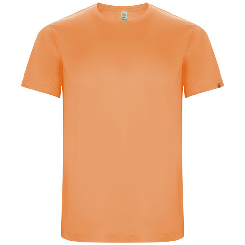Imola sportowa koszulka dziecięca z krótkim rękawem Fluor Orange K04273LD 