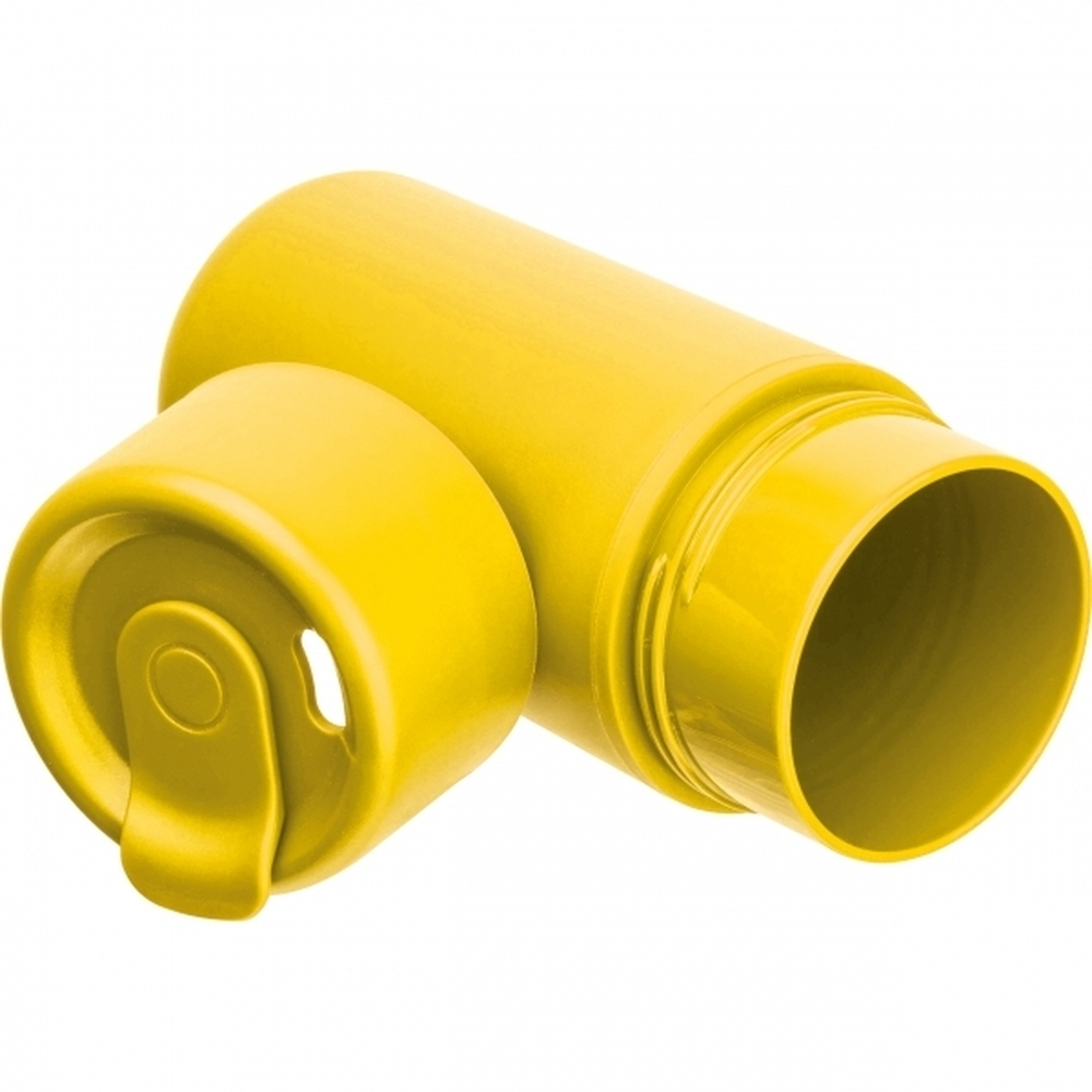 Kubek z podwójnymi ściankami GENOA 500 ml żółty 535408 (1)