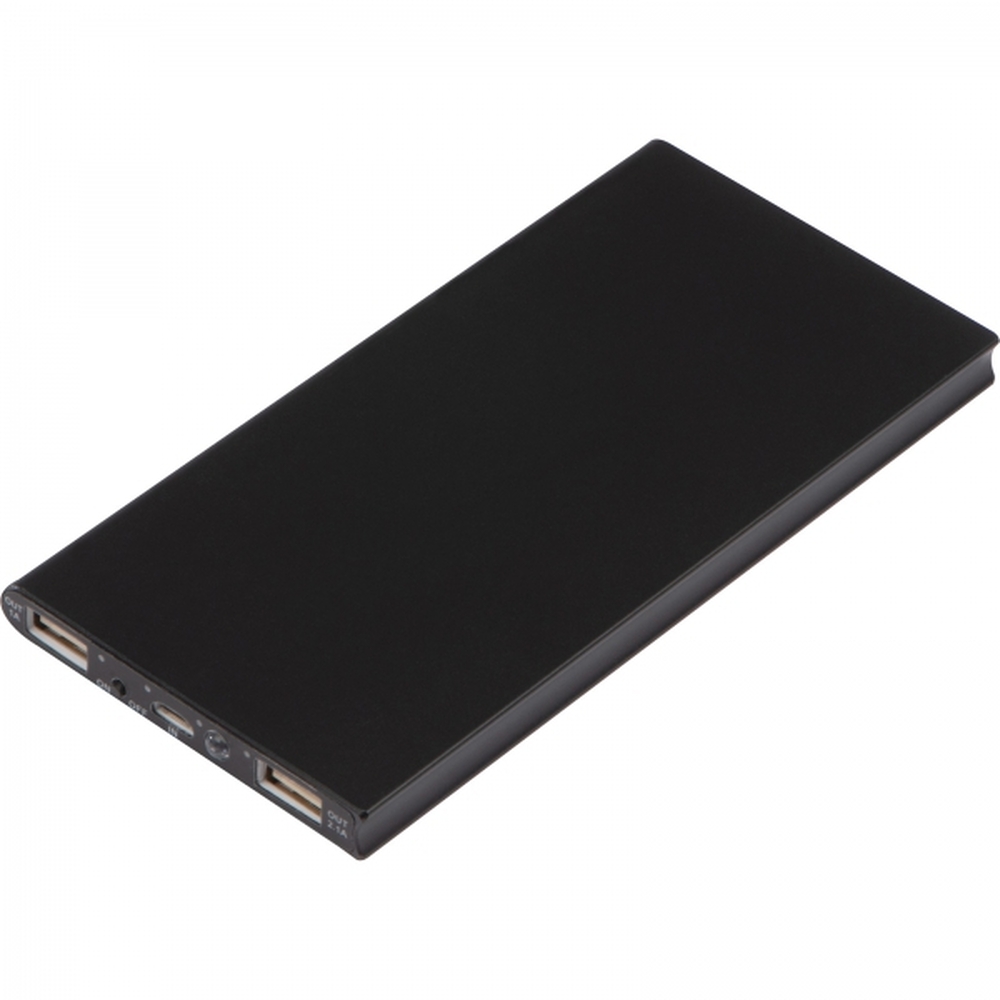 Power bank 8000 mAh solarny SAVERIO Czarny 3082403 (3)