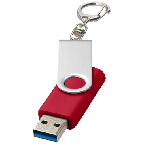 Rotate pendrive wyposażony w interfejs USB 3.0 z łańcuchem do kluczy Czerwony 1Z50721K 