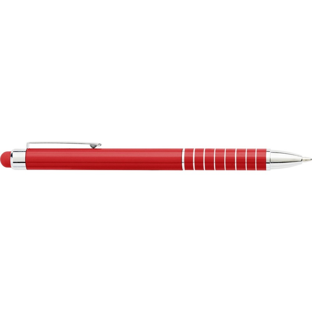 Długopis, touch pen Czerwony V1657-05 (4)