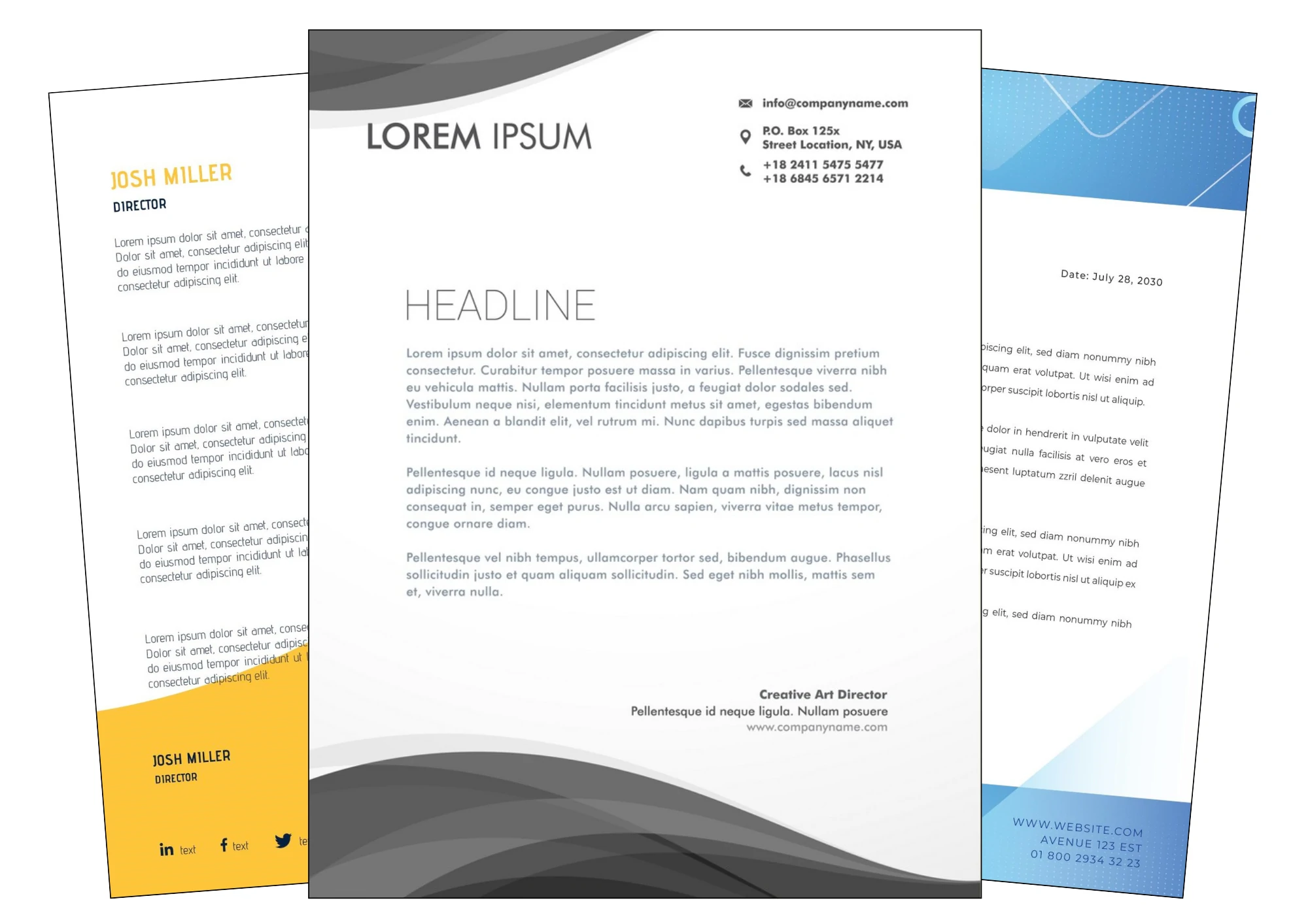 Gadżet reklamowy - 100x Papier firmowy