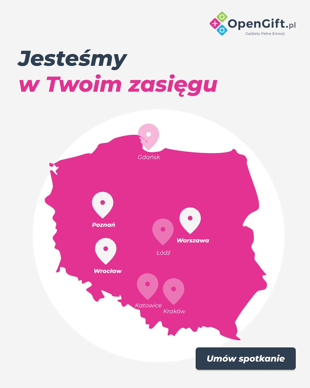 Nowe placówki OpenGift.pl