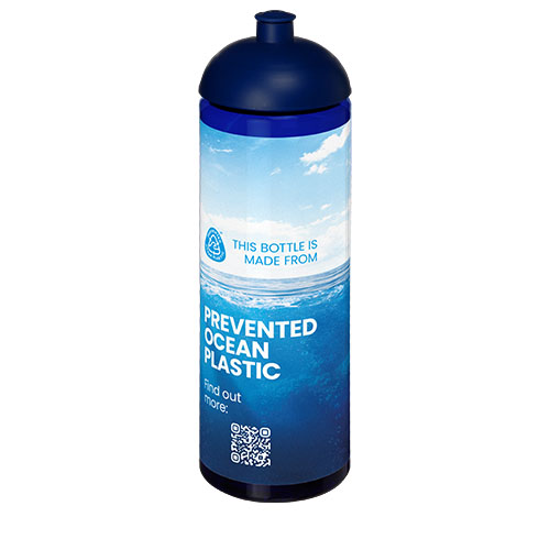 H2O Active® Eco Vibe 850 ml, bidon z kopułową pokrywką  Niebieski-Niebieski 21048404 (1)