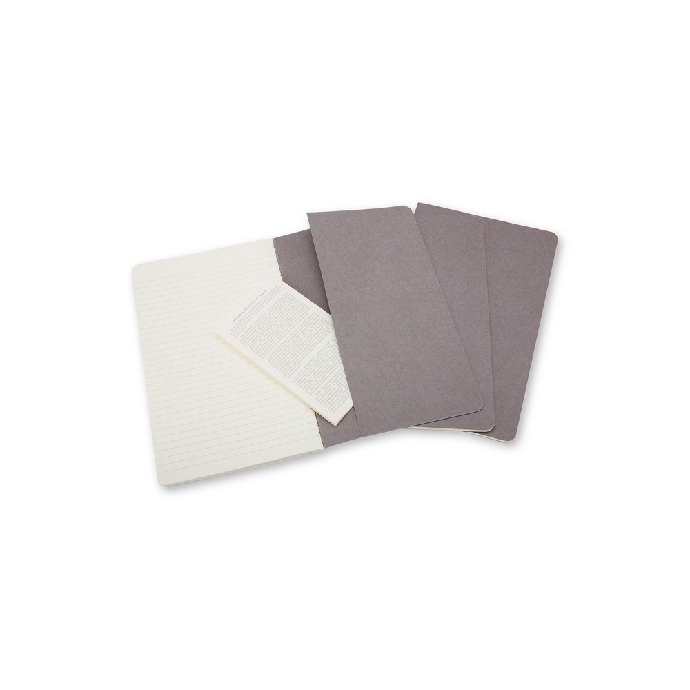 Zeszyt MOLESKINE Cahier Journal ok. A6 Szary VM023/W-19 (8)
