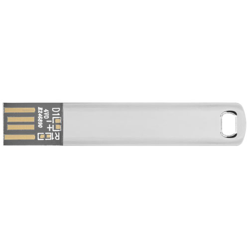 Metalowa płaska pamięć USB 2.0 Metaliczny 1Z51782K (3)