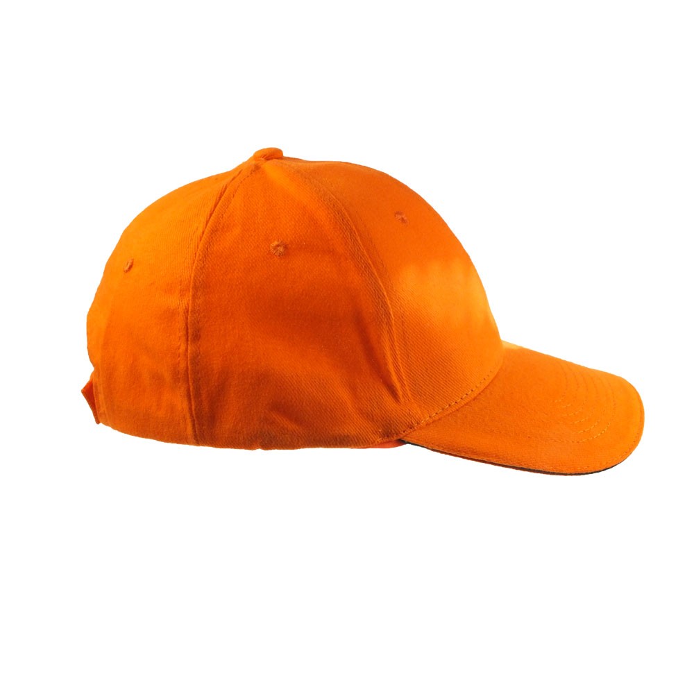 Czapka z daszkiem Pomarańczowy V7136-07 (4)
