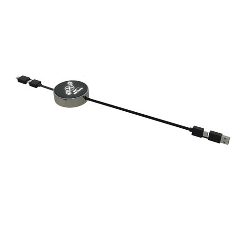 SCX.design C42 kabel zwijany 4 w 1 o mocy 65 W  Czarny 1PX23690 (3)
