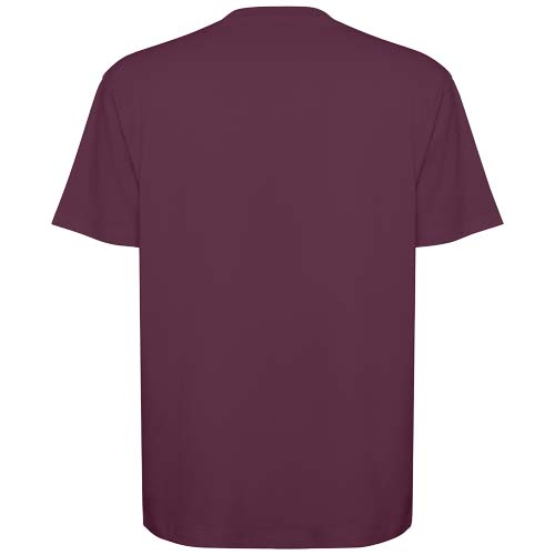 Koszulka Bull, unisex, oversize, z krótkim rękawem Plum red R6560C95 (2)