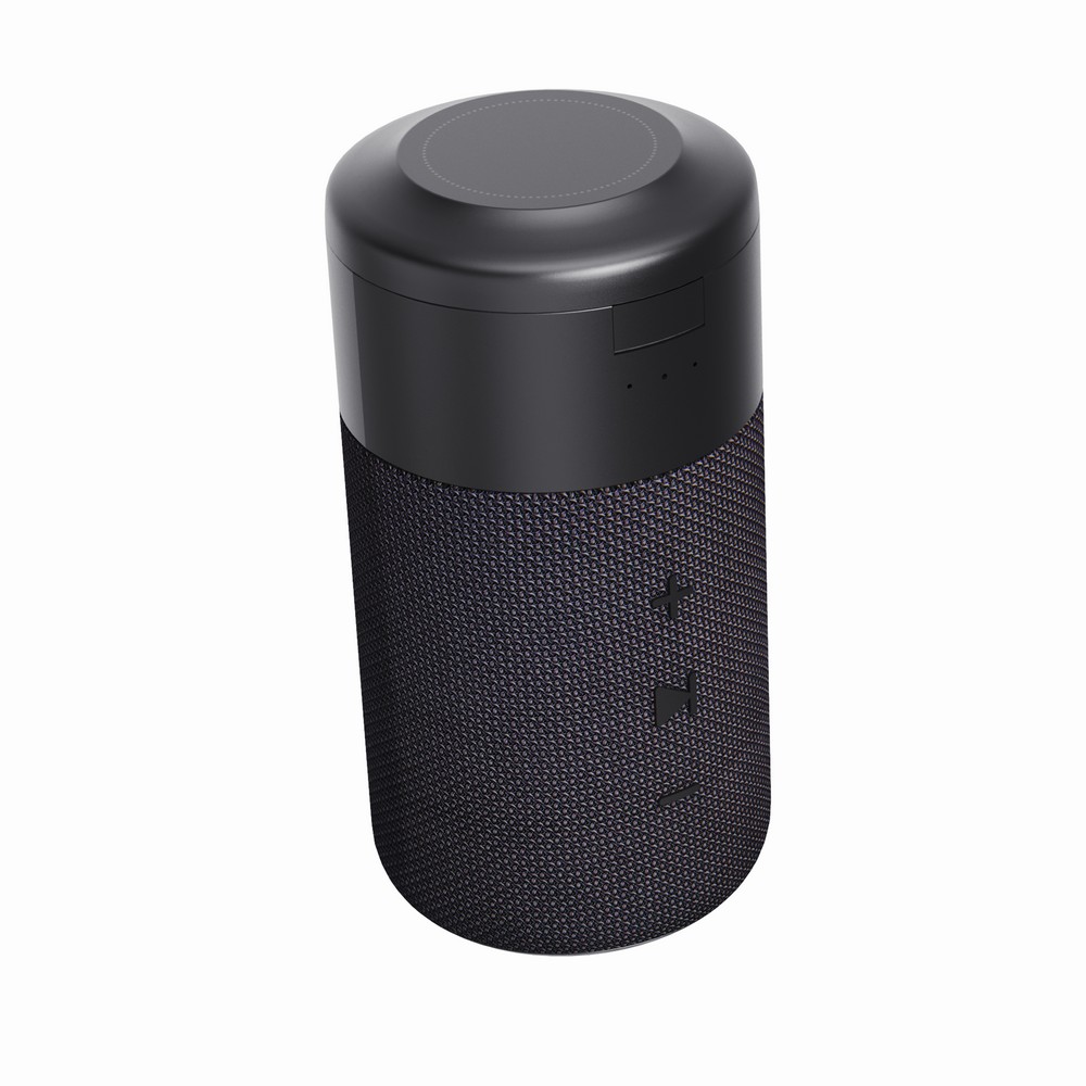Głośnik bezprzewodowy 10W Anaheim, ładowarka bezprzewodowa 15W Czarny P331.5801 (7)