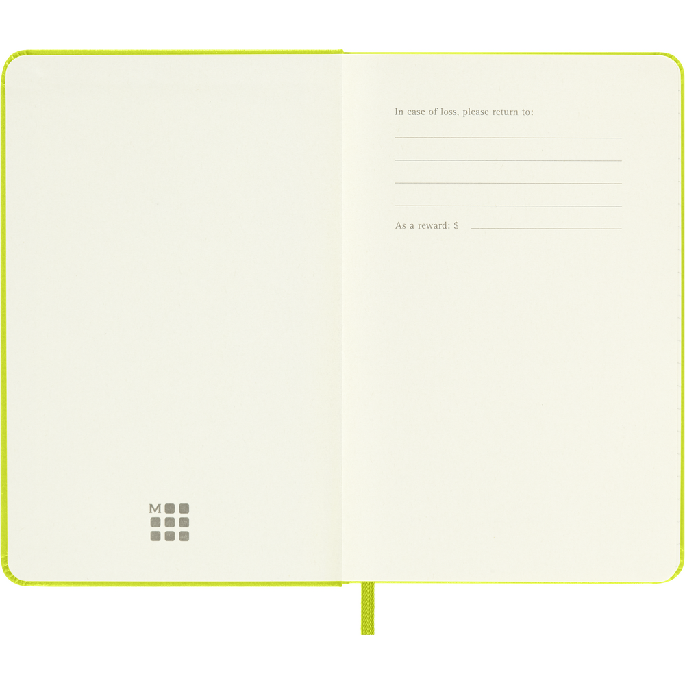 MOLESKINE Notatnik ok. A6 Limonkowy VM201-09 (6)