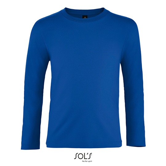 Dziecięca Koszulka Długi Rękaw Bawełniana Royal Blue 241 L02947-543246 