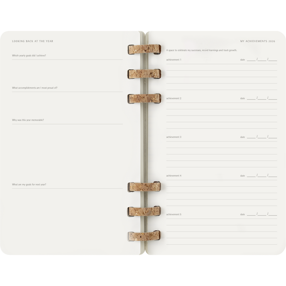 Spiralny kalendarz MOLESKINE Czarny VM790-03/2026 (13)