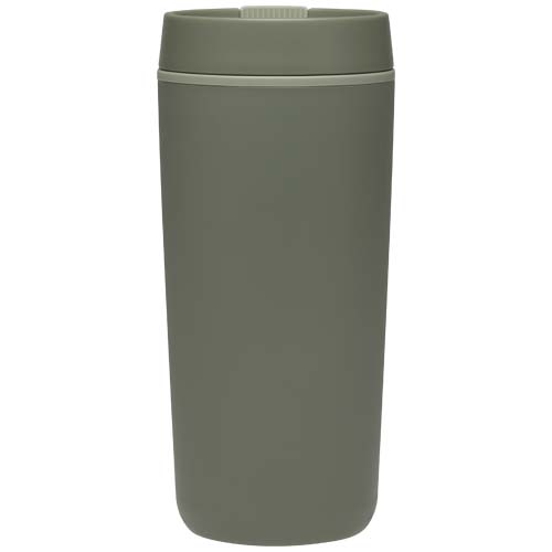 Sedona - kubek plastikowy o pojemności 480 ml, z podwójnymi ściankami Zielony 10095361 (1)