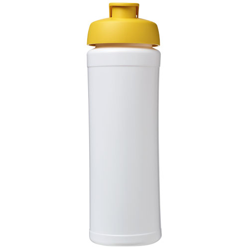 Bidon Baseline® Plus o pojemności 750 ml z wieczkiem zaciskowym i uchwytem Biały-Żółty 21007410 (2)