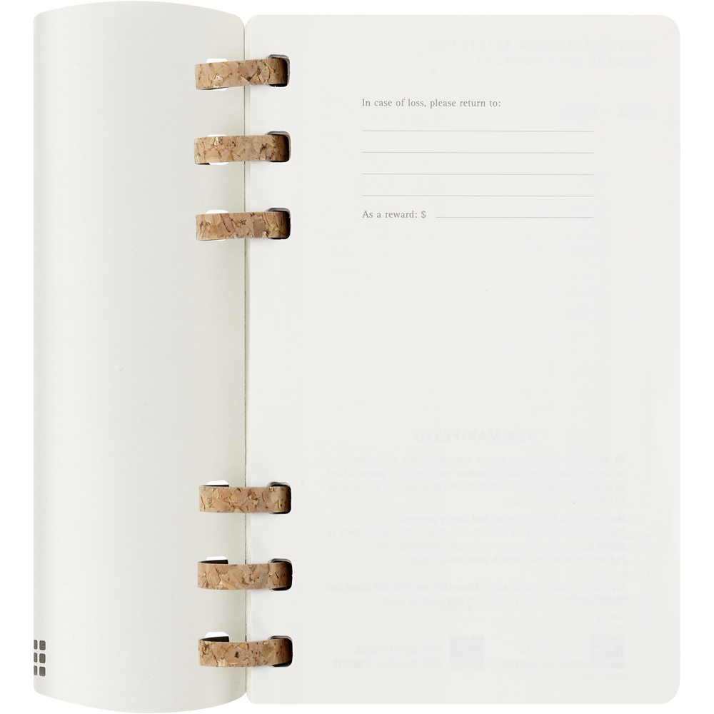 Spiralny kalendarz MOLESKINE Czarny VM790-03/2026 (3)